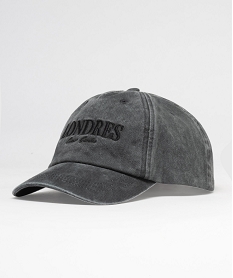GEMO Casquette avec inscription brodée fille noir standard