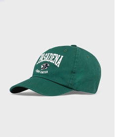 GEMO Casquette brodée en coton fille - Camps United vert standard