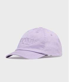 GEMO Casquette avec inscription brodée fille Violet