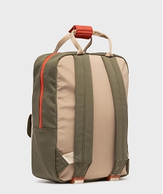 sac a dos tricolore en toile garcon beigeG862701_2