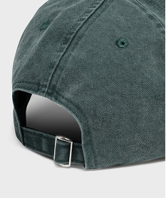 casquette avec inscription urbaine brodee garcon vertG863601_2