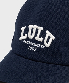 casquette avec inscription brodee enfant - lulucastagnette bleuG863801_3