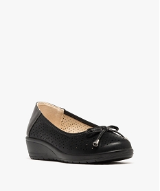 ballerines confort avec talon compense femme noir standard ballerinesG867901_2