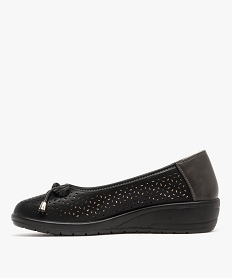 ballerines confort avec talon compense femme noir standard ballerinesG867901_3