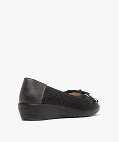 ballerines confort avec talon compense femme noir standard ballerinesG867901_4