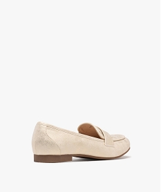 mocassins avec dessus metallise femme - valentina baldano dore mocassinsG868701_4