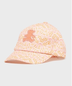 GEMO Casquette en coton fleuri bébé fille - LuluCastagnette Rose