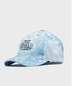 casquette en toile tie-and-dye fille bleuG881301_4