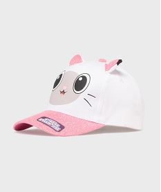 GEMO Casquette avec imprimé et motifs en relief fille - Gabby et la Maison magique rose standard