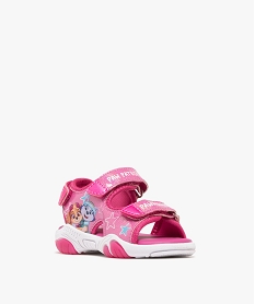 sandales sport a semelle lumineuse bebe fille - la patpatrouille rose vif sandales et nu-piedsG883801_2