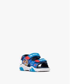 sandales sport a scratch et semelle lumineuse bebe garcon - la patpatrouille bleu standard sandales et nu-piedsG884901_2