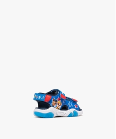 sandales sport a scratch et semelle lumineuse bebe garcon - la patpatrouille bleu standard sandales et nu-piedsG884901_4