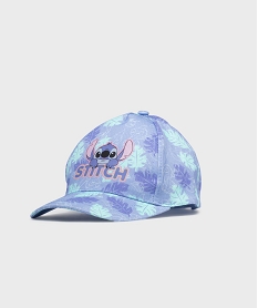 casquette en coton imprime fille - stitch bleu standardG885901_4