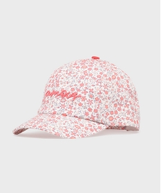 casquette en coton a motifs fleuris fille roseG886201_4