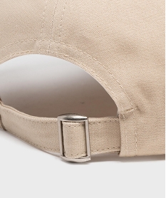 casquette en coton avec motif en relief fille beigeG886801_3