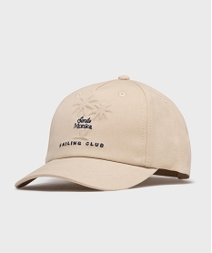 casquette en coton avec motif en relief fille beigeG886801_4