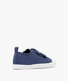 tennis en toile fermeture a scratch garcon - buggy bleu standard basketsG889201_4