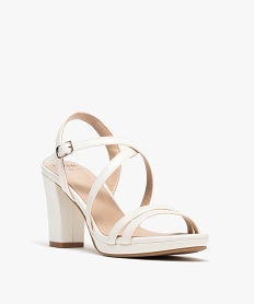 sandales a brides a talon haut femme - valentina baldano blanc vif sandales a talonG896201_2