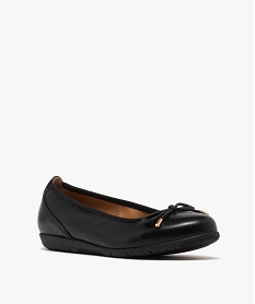 ballerines confort avec noeud en corde femme noir standard ballerinesG896601_2