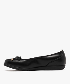 ballerines confort avec noeud en corde femme noir standard ballerinesG896601_3
