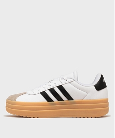 baskets vl court bold a lacets homme - adidas blanc standardG897401_3
