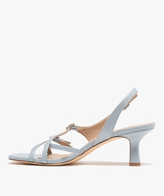 sandales a talon avec brides et boucles en strass femme bleu sandales a talonG898601_3