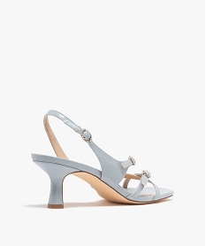 sandales a talon avec brides et boucles en strass femme bleu sandales a talonG898601_4