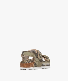 sandales a boucles et semelle interieure imprimee bebe garcon - jurassic world vert sandales et nu-piedsG898801_4