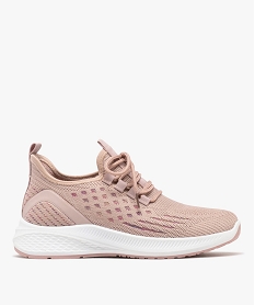 GEMO Baskets running en mesh à lacets femme - Valentina Baldano rose standard