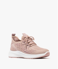 baskets running en mesh a lacets femme - valentina baldano rose standardG900801_2