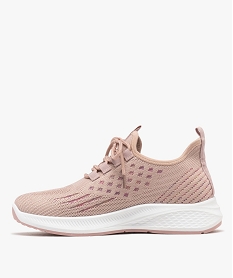 baskets running en mesh a lacets femme - valentina baldano rose standardG900801_3