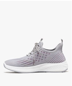baskets running en mesh a lacets femme - valentina baldano grisG901401_3