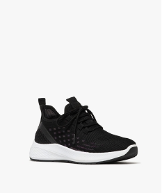 baskets running en mesh a lacets femme - valentina baldano noir standardG901601_2