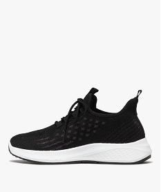 baskets running en mesh a lacets femme - valentina baldano noir standardG901601_3
