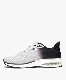 baskets basses en mesh renforce a semelle bulle dair homme grisG906201_3