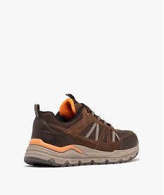 baskets basses a lacets homme - 5 miles marron vifG909701_4