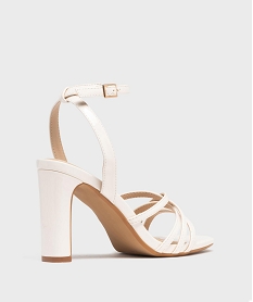 sandales a talon haut et fines brides vernies femme beige vif sandales a talonG911401_4