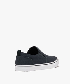 baskets en toile a enfiler style slippers homme - urban steps bleuG917401_4