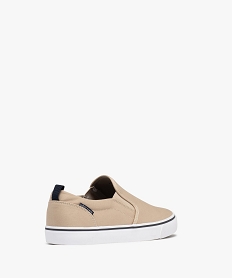 baskets en toile a enfiler style slippers homme - urban steps beigeG918801_4