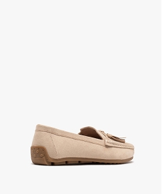 mocassins confort en toile femme - valentina baldano beige standard mocassinsG919001_4
