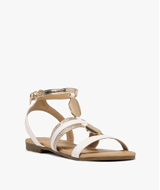 sandales femme casual a brides fantaisie et ronds metallises blanc standardG922401_2