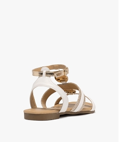 sandales femme casual a brides fantaisie et ronds metallises blanc standardG922401_4