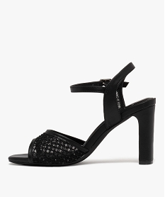 sandales a talon multibrides femme noir vif sandales a talonG924601_3