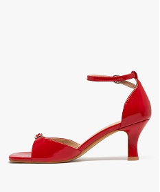 sandales vernies avec boucles a strass femme rouge vif sandales a talonG930601_3