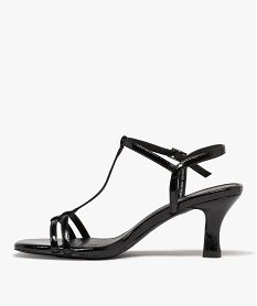 sandales a talon multibrides femme noir standard sandales a talonG931801_3