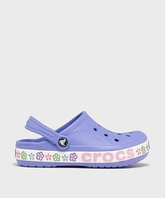 GEMO Sabots souples Baya Band Flowers fille - Crocs violet vif