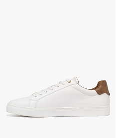 baskets basses a lacets avec semelle contrastante homme - lee cooper blanc vifG936701_3