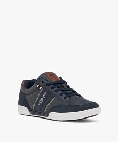 baskets basses de ville a semelle fine homme - lee cooper bleuG937501_2