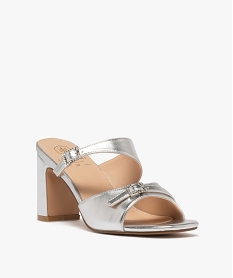mules a talon metallisees femme argente sandales a talonG947101_2