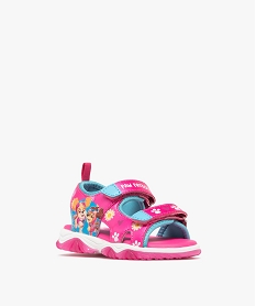 sandales sport a scratch fille a motifs - pat patrouille rose vifG953101_2